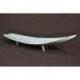 Coupe en Feuille de cocotier - Centre de Table ou Vide-poche - Coloris Blanc
