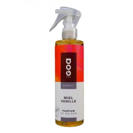 Vaporisateur Miel Vanille - Goa Esprit 250ml Vaporisateur Miel Vanille - Goa Esprit 250ml