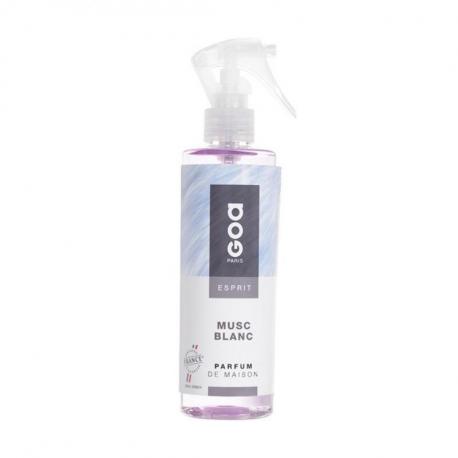 Vaporisateur Musc Blanc - Goa Esprit 250ml Vaporisateur Musc Blanc - Goa Esprit 250ml