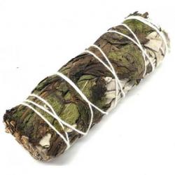 Bâton de fumigation Sauge Blanche & Menthe - Smudge +/- 25g