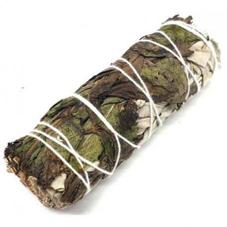 Bâton de fumigation Sauge Blanche & Menthe - Smudge +/- 25g