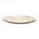 Lot de 4 plats en bois feuilles tropicales 20/30/40/50cm - Coloris naturel patiné blanc Lot de 4 plats en bois feuilles tropicales 20/30/40/50cm - Coloris naturel patiné blanc