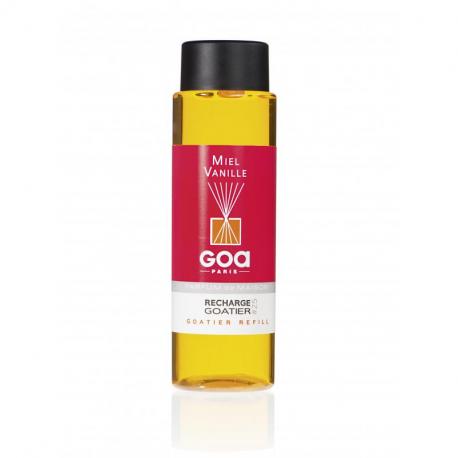 Recharge de parfum Miel Vanille - Goa 250ml + 1 pack rotin