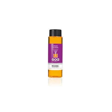 Recharge de parfum Ambre Suprême - Goa 250ml + 1 pack rotin Recharge de parfum Ambre Suprême - Goa 250ml + 1 pack rotin