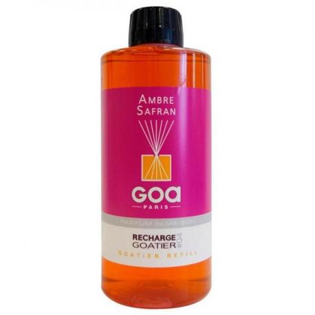 Recharge de parfum Ambre Safran - Goa 500ml Recharge de parfum Ambre Safran - Goa 500ml