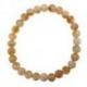 Bracelet Citrine - boules 6mm