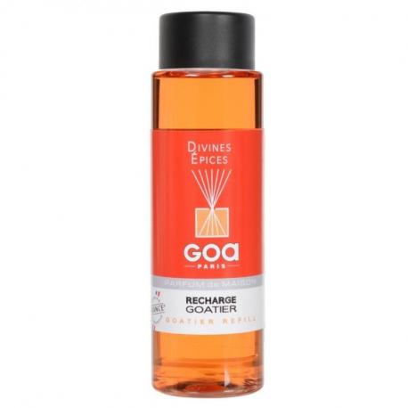 Recharge de parfum Divines Épices - Goa 250ml + 1 pack rotin Recharge de parfum Divines Épices - Goa 250ml + 1 pack rotin