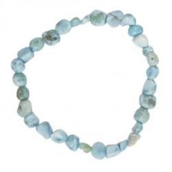 Bracelet Larimar AB - mini pierres roulées