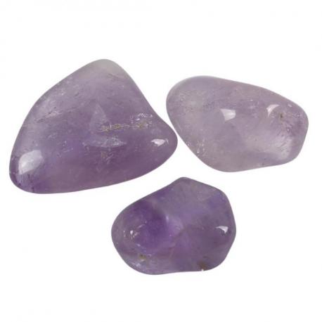 Améthyste claire - Pierres roulées 40/50g Améthyste claire - Pierres roulées 40/50g
