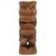 Tiki Ku Polynésien en bois de Suar 20cm