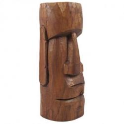 Statue Moai 20cm en bois de Suar