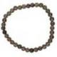 Bracelet Quartz Fumé AAA - boules 6mm