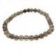 Bracelet Quartz Fumé | Boules 6mm