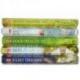 Assortiment d'encens HEM - Bouquet "Bien chez Soi" (5 parfums). Lot de 100 bâtons