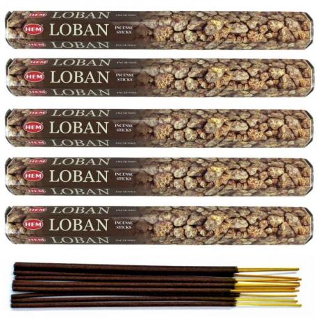 Encens Loban. Lot de 100 bâtons marque HEM Encens Loban. Lot de 100 bâtons marque HEM