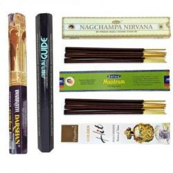 Assortiment " Découverte des Encens Indiens" | 5 marques d'exception