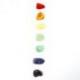 Pierres de soin : les pierres des 7 chakras pochette 30/40g