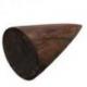 Cône en bois 15cm - Présentoir à Bijoux | Finition "Chocolat"