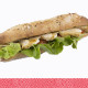 Sandwich poulet crudités