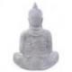 Statue de Bouddha en pierre de Java grise 28cm