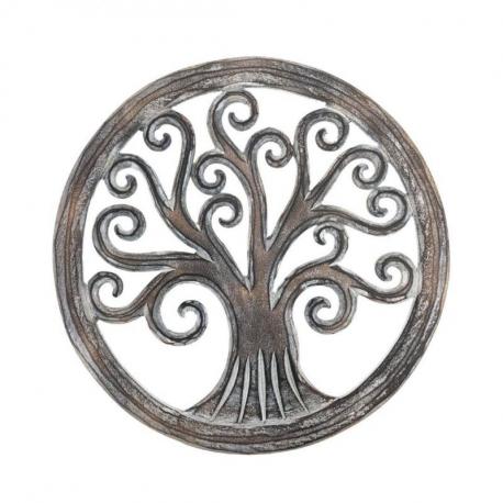 Arbre de Vie Mural ø30cm en Bois
