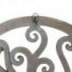 Décor mural ø30cm Arbre de vie  - Bois sculpté marron cérusé