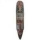 Masque Décor Batik en Bois 50cm. Décoration Murale Style Africain