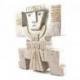 Totem d'Immunité "Koh Tarutao" en bois 30cm - Style Inca Aztèque