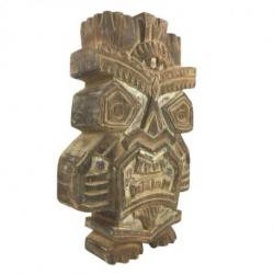 Totem "Koh Tao" en Bois 30cm style Tiki
