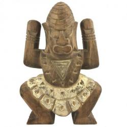 Totem d'Immunité "Koh Wua Ta Lap" en bois 30cm