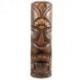 Totem Tiki en Bois Sculpté Main 50cm