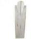 Déclassé - Présentoir spécial colliers longs 50cm  - Buste en bois massif blanc cérusé