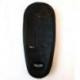 Petit masque africain en bois noir motif personnage 25cm
