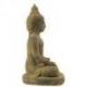 Statue de Bouddha Bhumisparsha Assis en Pierre 30cm