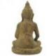 Statue de Bouddha Bhumisparsha Assis en Pierre 30cm