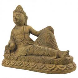 Statue de Bouddha couché en Pierre 40cm
