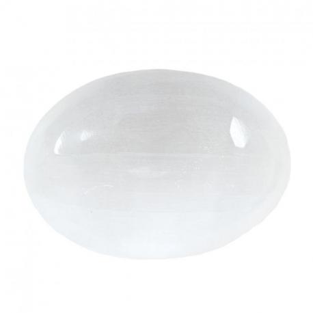Sélénite - Galet poli 100g Sélénite - Galet poli 100g