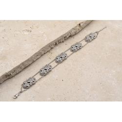 Bracelet Boulonnais "Noeud d'Amour" Argent