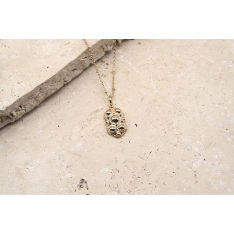 Collier Boulonnais Plaqué Or