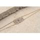 Bracelet Boulonnais "Noeud d'Amour" Plaqué Or