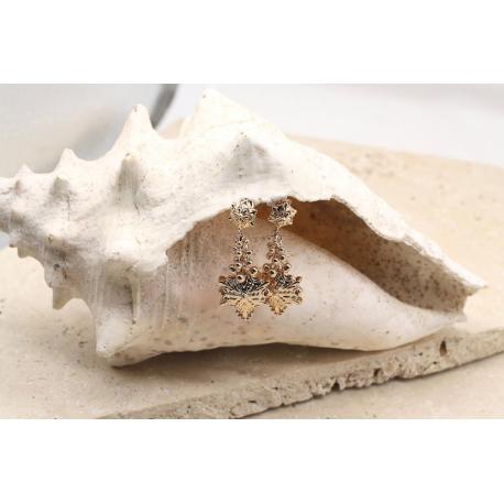 Boucles d'Oreilles Dorlots ou Milanos Argent