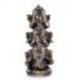 Statuette Ganesh en laiton 15cm. Le secret du Bonheur