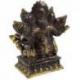 Statuette Ganesh à 5 Têtes en Laiton 13cm
