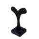 Présentoir / Support à boucles d'oreilles 10cm en Bois Noir