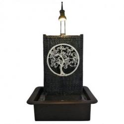Fontaine d'intérieur Arbre de Vie 55cm - Éclairage Led