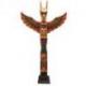 Totem Indien XL 150cm en Bois Sculpté motifs Animaux