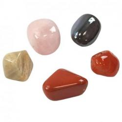 Pack Lithothérapie "Fertilité" - Assortiment 5 pierres roulées