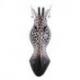 Masque africain Girafe 50cm en bois
