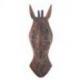 Masque africain Girafe 50cm en bois