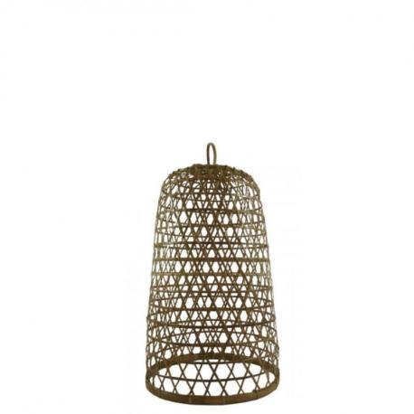 Suspension en rotin et bambou 30cm modèle Ubud - Création artisanale